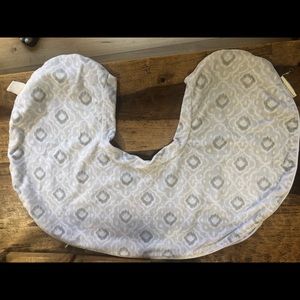 Pottery Barn Boppy Plush Cover Grey